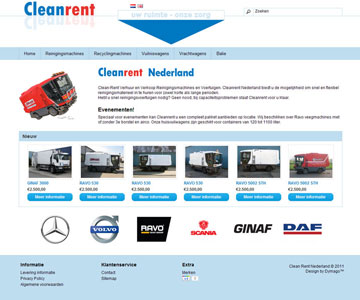 Clean Rent verhuur en verkoop van reinigingsmachines